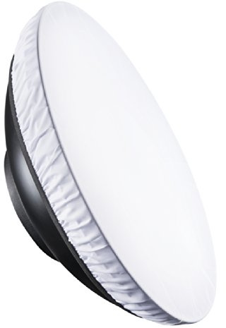 Walimex Pro Beauty Dish Diffusor, 50 cm (für noch weicheres Licht), Weiß