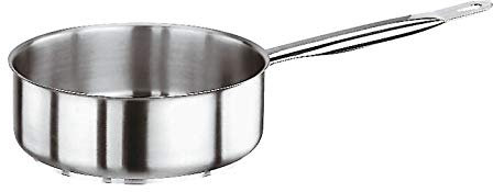 Paderno 11008-32 Casseruola Bassa, Un Manico, in Acciaio Inox, 32 cm