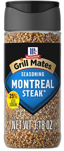 McCormick Grill Mates Montreal Steak 25% less sodium seasoning