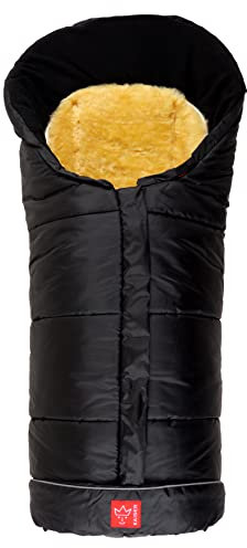 Kaiser 6571125 - Fußsack Sheepy, Farbe - schwarz, 1 Stück