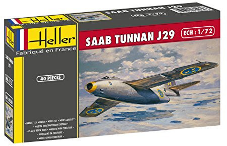 Heller 80260 modellbyggsats SAAB Tunnan, olika