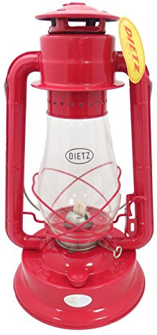 Dietz #80 Blizzard Ölbrennlaterne (rot)