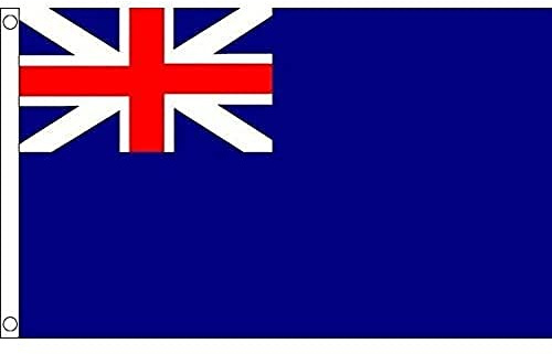 AZ FLAG Bandiera Regno Unito INSEGNA NAVALE Blue Squadron 150x90cm - Bandiera UK Naval Ensign 90 x 150 cm