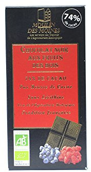 Moulin des moines - Chocolat Noir Fruits Des Bois 100g
