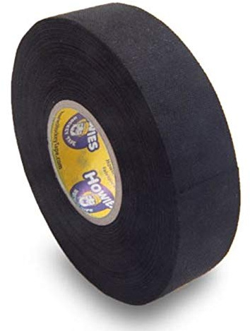 Howies 15x Schlägertape Profi Cloth Hockey Tape schwarz 25mm f. Eishockeytape, je 22 m