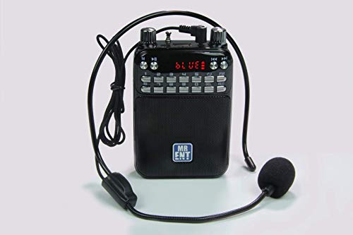 Mr Entertainer Popbox - Altavoz portátil para karaoke, amplificador de voz y micrófono para auriculares Máquina de karaoke para niños que funciona con cualquier smartphone, iPad o tableta.