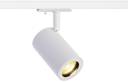 SLV faretto sistema monofase ENOLA_B TRACK SPOT/faretto, spot LED, faretto a plafone, sistema a binari, illuminazione di interni / GU10 50W bianco