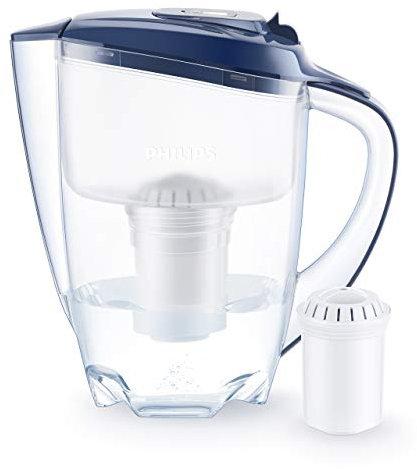 Philips Jarra con filtro de agua Azul AWP2922