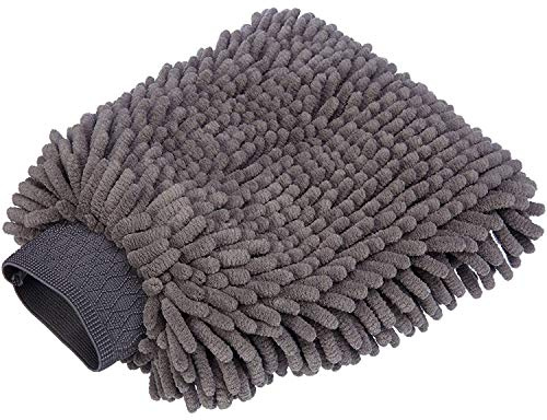 Chenille Car Wash Mitt – Ultra-Soft, Scratch-Free Cleaning Glove for Cars & Motorcycles – Super Absorbent, Lint-Free Microfiber Material – Gentle on Paint, Tough on Dirt – Reusable & Machine Washable.