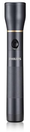 Philips SFL7002T/10 Taschenlampe - Led Taschenlampe mit 6 AA-Batterien (im Lieferumfang enthalten) - 1200 Lumen - Schwarz
