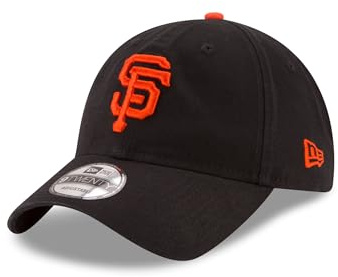 New Era MLB Classic Core Basecap 9Twenty ostrukturerad justerbar keps keps Teamlogo, San Francisco Giants #35978, one size
