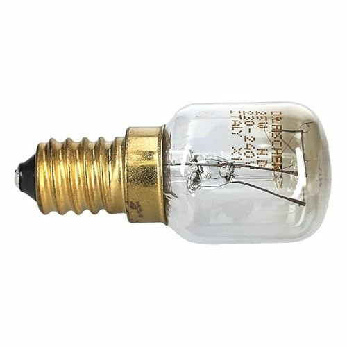 LUTH Premium Profi Parts Lampe E14 25w kompatibel mit Liebherr 6070024 25mmø 56mm für Kühlschrank