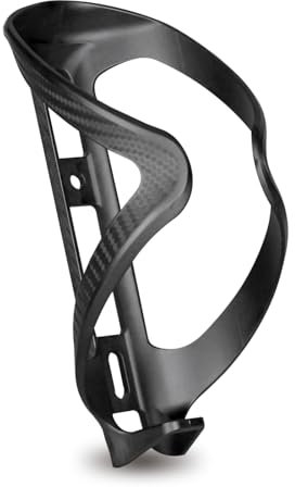 GORIX Fahrrad-Flaschenhalter Carbon, Ultraleicht, Carbonfaser-Nylon, Flaschenhalter, Getränkehalter, Fahrrad, Rennrad (Nieten)