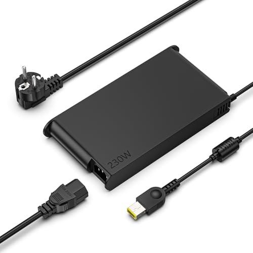 230W Legion Netzteil USB mit Nadel (Nicht Typ C) Ladekabel für Lenovo | Legion 5 7 5P C7 S7 Y520 Y740 Y730 Y900 Y910 Y920 Y7000P ThinkPad P16 P15 P73 P52 P70 ADL230NLC3A