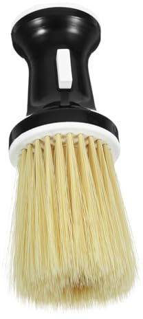 VALICLUD Brosse de Barbier pour Cheveux Plumeau de Cou Brosse de Coiffure Manche Inclus