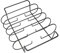 Yardwe 1 Pièce Récipient à Ribs Durable pour Barbecue Support à Steak et Côtelettes Ustensile de Non Adhésif pour Fumer et Griller