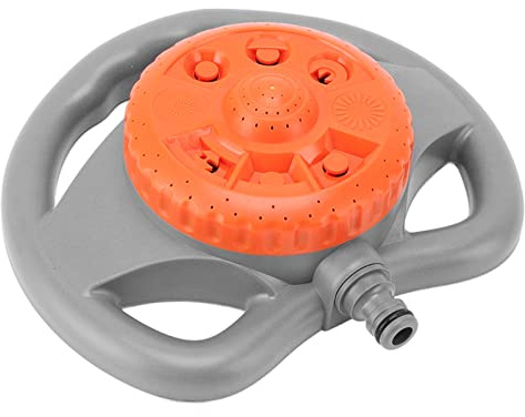 TOPINCN Justerbar Grässpridare med Flera Mönster för Täckning Av Stort Område, Lätt Att Använda för Bevattning på Gräsmattan, Hållbart ABS-material 8,1 X 7,4 X 2,5 Tum