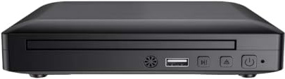 XUMIUZIY Region Free HDMI DVD Player for TV, 1080P Compact CD/DVD Player, AV/USB Port, Plays All Region DVDs & Multi Formats, A-B Repeat, with HDMI/AV Cables & Remote
