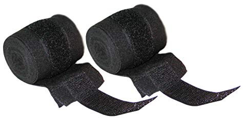 LISARO Boxbandagen Elastisch 250 CM, Farben schwarz