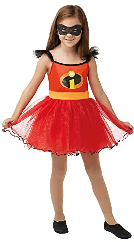 Rubie's Official Disney Pixar, Incredibles 2 Childs Costume, Girls Tutu Dress