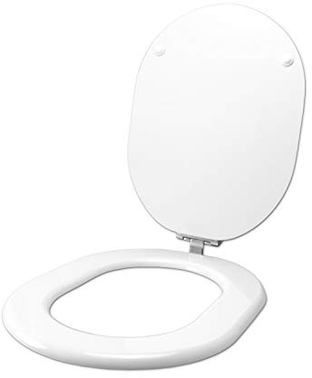 Copriwater SENZA CERNIERA sedile serie Absolute Lirika di Ideal Standard Bianco