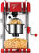Unold Retro Popcorn Maker Machine 48535 - Vintage Fifties American Diner Styling - 300W Electric Kettle - Internal Lighting - Popper for Kernels