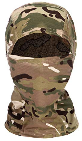 Sturmhaube,Balaclava Gesichtsmaske Winddicht Sturmmaske Nylon Sturmhauben Unisex Männer Frauen Motorradmaske Skimaske für Outdoor Motorradhelm Radfahren Skifahren Wintersport Camouflage