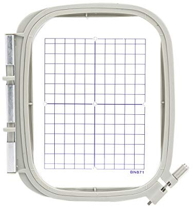 Sew Tech Stickrahmen für Bernina, 5.1x3.9in / 130 x 100 mm, mittelgroßer Rahmen | Passend für 500 700 535 570 590 735 770 790 QE PRO 880 PLUS 990 540 580 Artista 730 Aurora 440 Bernina Stickmaschine