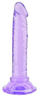 Consolador de 5 pulgadas, Consolador para principiantes, Consolador realista, Consolador anal, Consolador con correa, Consolador con ventosa, Juguete sexual con consolador delgado