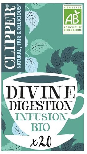 INFUSION DIVINE DIGESTION BIO 38G, CLIPPER, LOT DE 4