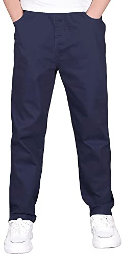 CAMLAKEE Pantalon Cargo Jogger Enfant Bas de Jogging Léger Garcon