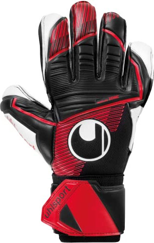 uhlsport Powerline Supersoft Guanti da portiere per bambini - Guanti da portiere Unisex - Esclusiva schiuma adesiva in lattice supersoft