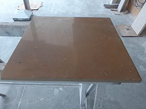 Tabla de cortar de mármol amarillo,encimera,tablero de corte 50x50,base para tabla de cortar verduras frutas