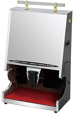 Máquina eléctrica para lustrar Zapatos domésticos, Pulidora automática de Zapatos por inducción, Máquina lustradora de Zapatos de Acero Inoxidable, Limpiabotas Vertical para el hogar