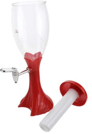 Zerodeko 1Pc Barril De Vino Fiesta Dispensador De Cerveza Dispensador De Cóctel Kegerator Torre De Cerveza Dispensador De Bebidas para Nevera Dispensador De Cerveza para Bar Contenedor De