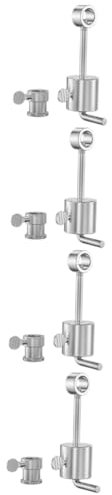 BESPORTBLE 4 Sets Rotisserie Spit Balance Weight Sturdy Grill Rotisserie Balance Stainless Steel for Barbecue for Stoppers