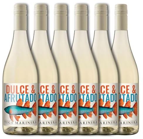 Vega Marinera Dulce Afrutado Blanco - Paquete de 6 x 750 ml - Total: 4500 ml