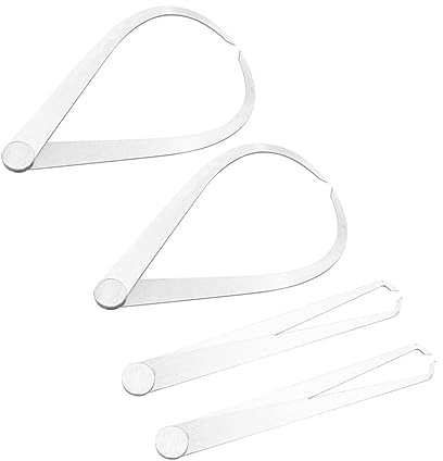 BUGUUYO 4pezzi Calibro di Misurazione in Acciaio Giunto Rigido per Calibro Interno ed Esterno Adatto per Scultura e Modellatura