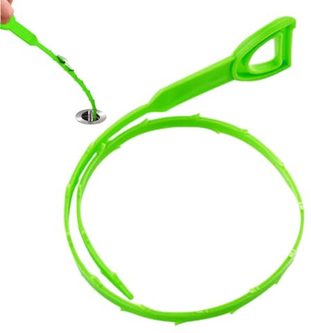 Celuicion SCARPARE SERVITORE, STRUMATO SCORREGGI PACCHIO STRUCCO | di tubo per scarico - Sblocker da 21 pollici di intasamento, apertura fognaria per toilette per vasca da bagno da cucina fognaria