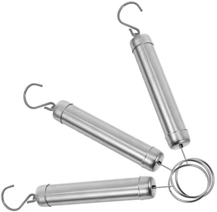 Zerodeko 3 Pezzi Bilancia Portatile Strumento Pesatura Compatto per Design Classico e Affidabile Misurazioni Accurate e Facili da Usare