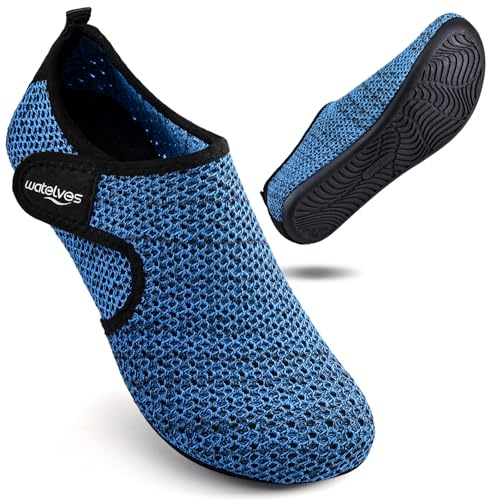 WateLves Wasserschuhe Badeschuhe Schwimmschuhe Aquaschuhe Herren Damen Pool Sandstrand Tauchen Surfen Schnelltrocknend Unisex
