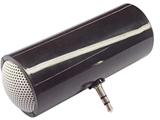 Yardenfun Mini Enceinte Portable Jack Compacte pour Téléphone et Tablette Stéréo Design Élégant et Alimentée par Piles AAA Non Incluses