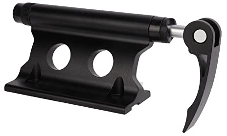 Yctze Bloc de de Fourche de Vélo en Alliage d'aluminium, Support de Toit de Voiture – Accessoire de Fixation de Vélo Polyvalent SUV, Facile à Installer, Support de sécurisé avec Coussinets de Roue