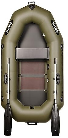 BARK Gommone Gonfiabile B-220C (2,2 m 220 cm), Barca a remi per 1 persona, Canotto, Barca da Pesca, Versione professionale