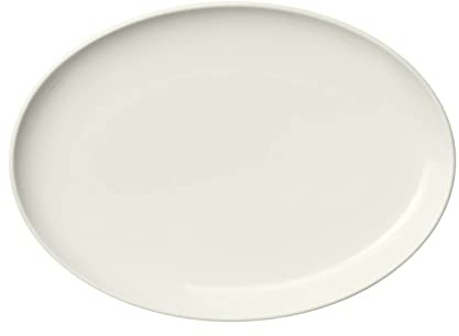 Iittala 1028198 Essence Teller 25cm oval Porzellan weiß