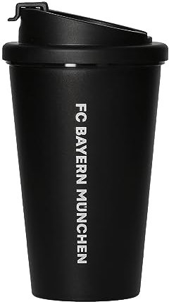 FC Bayern München I Thermobecher ToGo I Travel Mug I Schwarz