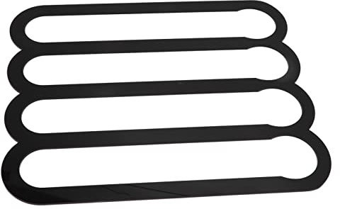 Portacapsule da Parete Compatibile per Capsule Montato Verticalmente in Orizzontale Portacapsule per caffè per Giardinaggio Domestico Forniture per caffè e tè (BLACK)