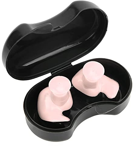 Tappi per le Orecchie da Nuoto a Spirale in Silicone, Impermeabili Riutilizzabili Antipolvere, per Piscina Spiaggia Bambini Adulti