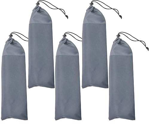 BCOATH Tragbare Zeltheringe Aufbewahrungstasche Aus Nylon Mittelgroß Für Camping Nageltasche Mit 5 Fächern Campingzubehör Outdoor Bodennagel Tasche