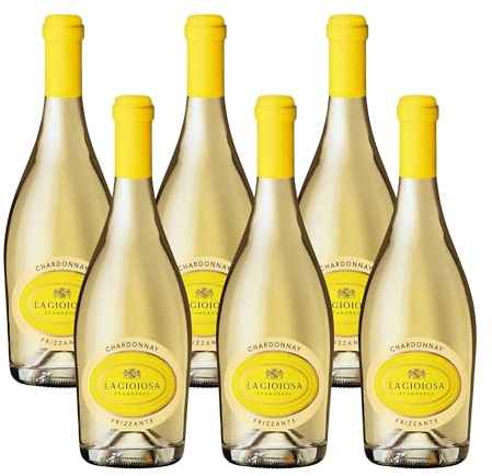 La Gioiosa Chardonnay Frizzante - Cartone da 6 bottiglie